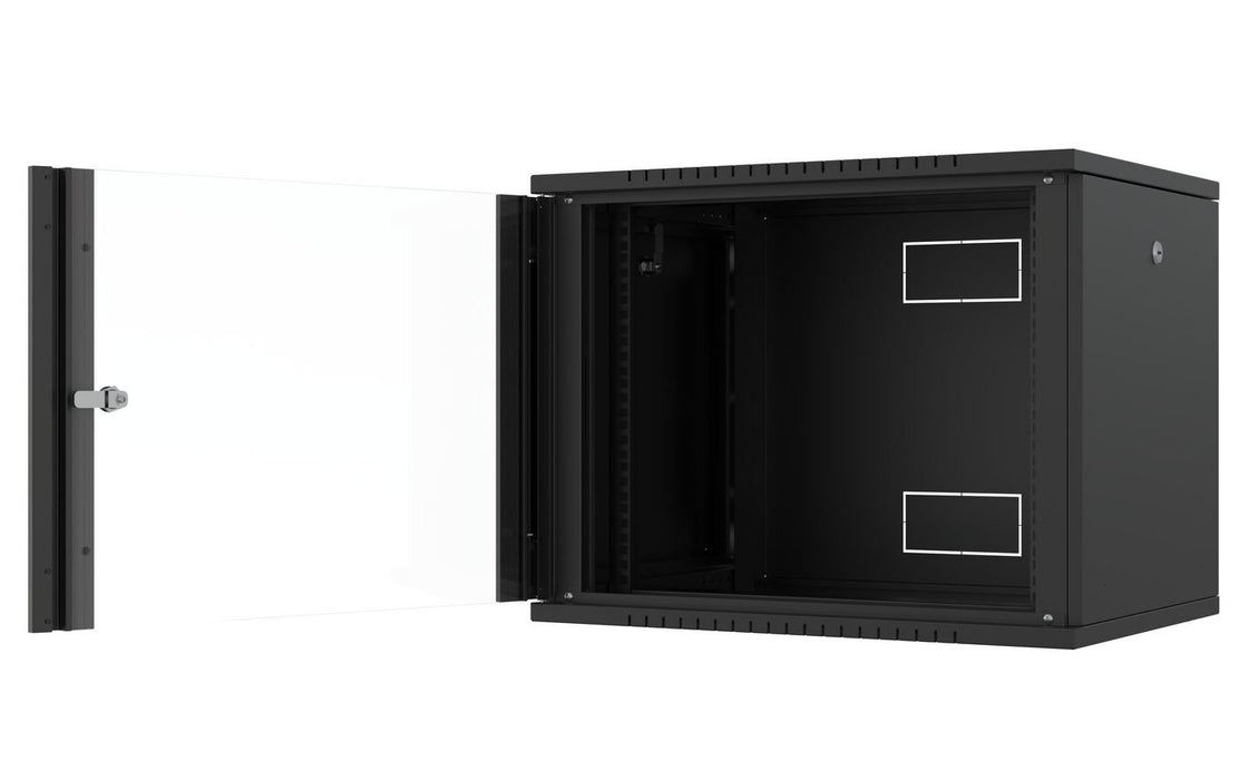 EAN 5715328161757 - Lanview RWF09U45BL armario rack 9U Bastidor de pared Negro imagen 2