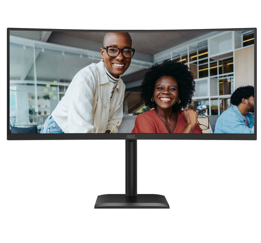 EAN 4038986112864 - AOC CU34E4C pantalla para PC 86,4 cm (34") 3440 x 1440 Pixeles Negro imagen 1