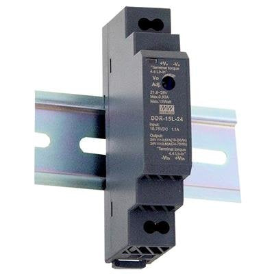 EAN 4711287422992 - MEAN WELL DDR-15L-24 adaptador e inversor de corriente 15 W imagen 1