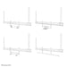 EAN 8717371443757 - Neomounts AV2-500WH accesorio para soporte de televisor imagen 8