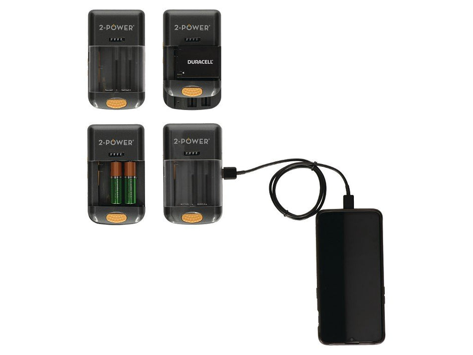 EAN 5055190182055 - 2-Power UDC5001A-RPEU cargador de batería imagen 2