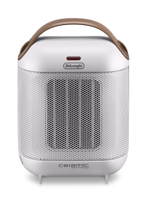 EAN 8004399143319 - De’Longhi Capsule HFX30C18.IW Interior Marrón, Blanco 1800 W Ventilador eléctrico imagen 1