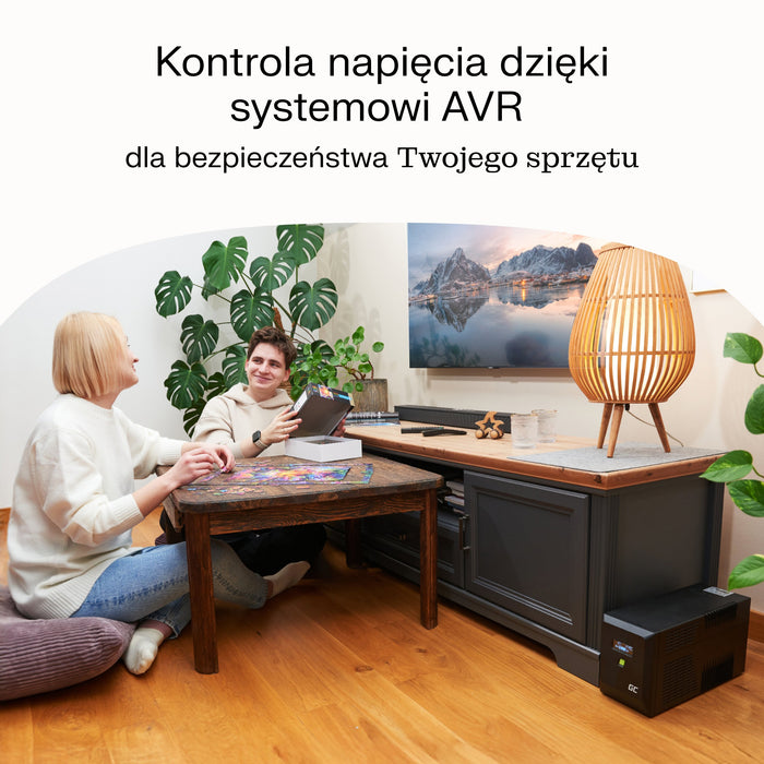 EAN 5904326375604 - Green Cell sistema de alimentación ininterrumpida (UPS) Línea interactiva 1 kVA 600 W 4 salidas AC imagen 8