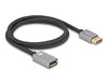 EAN 4043619810796 - DeLOCK 81079 cable DisplayPort 1 m Negro, Gris imagen 1
