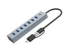 EAN 4015867238301 - Conceptronic HUBBIES21G hub de interfaz USB 3.2 Gen 1 (3.1 Gen 1) Type-A 5000 Mbit/s Gris imagen 1