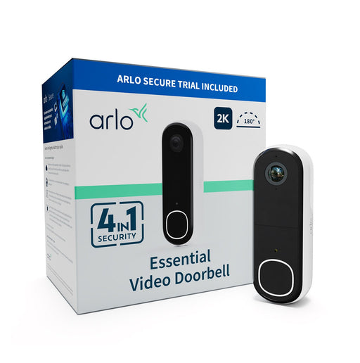 EAN 0193108145626 - Arlo Essential 2K Video Doorbell Blanco imagen 1