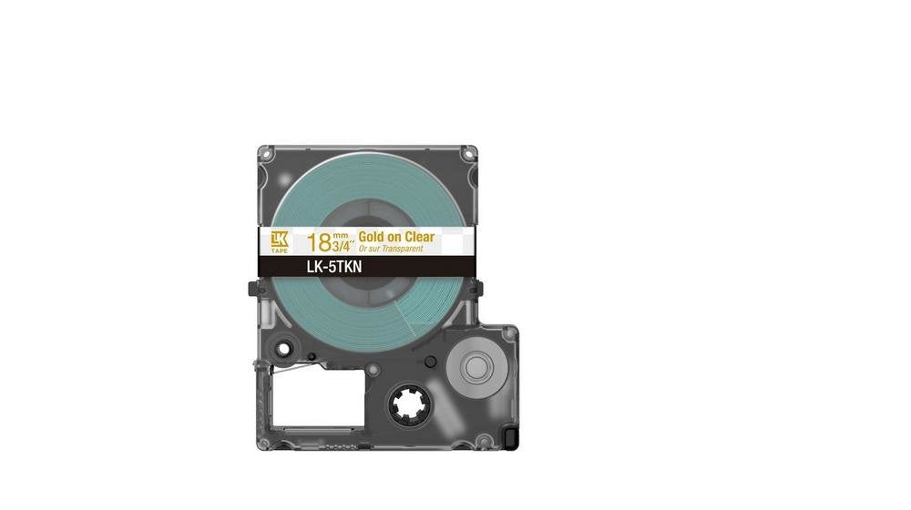 EAN 8715946713861 - Epson LK-5TKN Oro, Transparente imagen 2