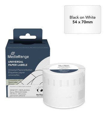 EAN 4260664876984 - MediaRange MRDY99015 etiqueta de impresora Blanco imagen 1