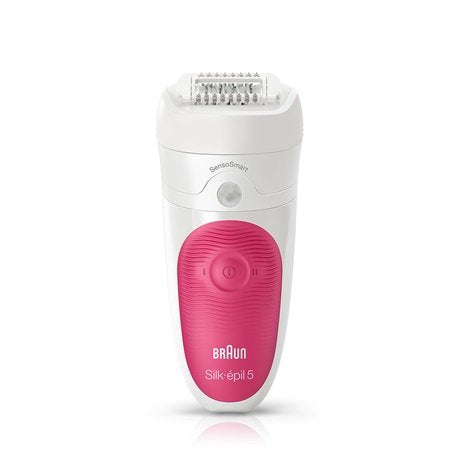 EAN 4210201190530 - Braun Silk-épil 5 5/500 SensoSmart 28 pinzas Rosa, Blanco imagen 1