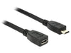 EAN 4043619835676 - DeLOCK 0.5m USB 2.0 cable USB 0,5 m Micro-USB B Negro imagen 2