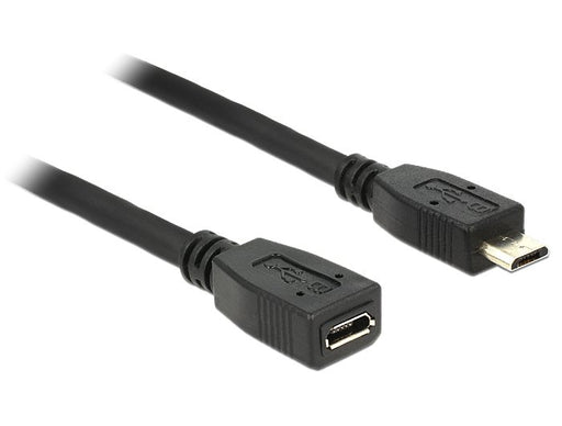EAN 4043619835676 - DeLOCK 0.5m USB 2.0 cable USB 0,5 m Micro-USB B Negro imagen 2