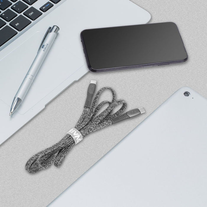 EAN 4260403579497 - Rivacase PS6105 GR12 cable USB USB 2.0 1,2 m USB C Gris imagen 8
