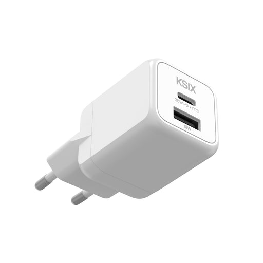 EAN 8427542139494 - Ksix BCD30GANACB cargador de dispositivo móvil Auriculares, Smartphone, Tableta Corriente alterna Carga r imagen 2