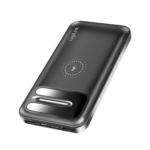 EAN 4052792069990 - LogiLink PA0305 batería externa Polímero de litio 8000 mAh Cargador inalámbrico Negro imagen 1