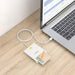EAN 8436574709322 - AISENS ASCR-SN07-W lector de tarjeta inteligente Interior USB USB 2.0 imagen 5
