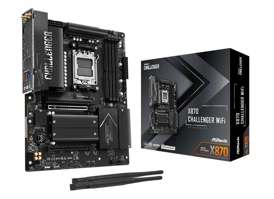 EAN 4711581492370 - Asrock X870 Challenger WiFi AMD X870 Zócalo AM5 ATX imagen 1