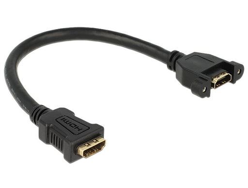 EAN 4043619851003 - DeLOCK 0.25m 2xHDMI cable HDMI 0,25 m HDMI tipo A (Estándar) Negro imagen 1