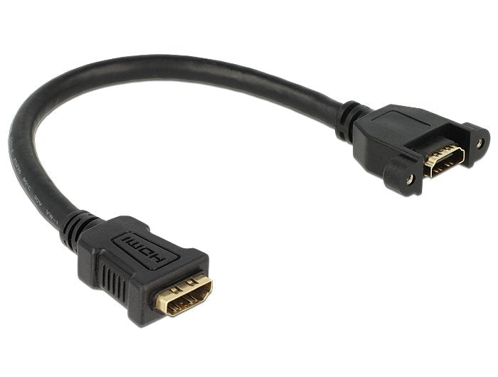 EAN 4043619851003 - DeLOCK 0.25m 2xHDMI cable HDMI 0,25 m HDMI tipo A (Estándar) Negro imagen 1
