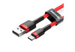 EAN 6953156278226 - Baseus Cafule cable USB USB 2.0 2 m USB A USB C Rojo imagen 2