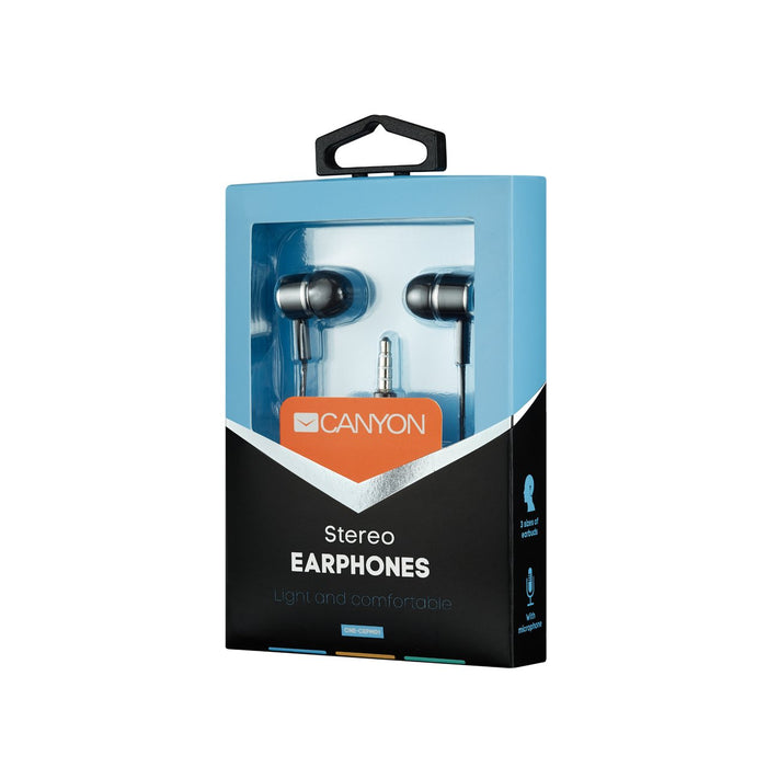 EAN 5291485001582 - Canyon CNE-CEPM01B auricular y casco Auriculares Alámbrico Música Negro imagen 3