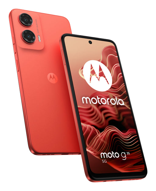 EAN 0840023284397 - Motorola moto G35 5G 17,1 cm (6.72") SIM doble Android 14 USB Tipo C 8 GB 256 GB 5000 mAh Rojo imagen 1