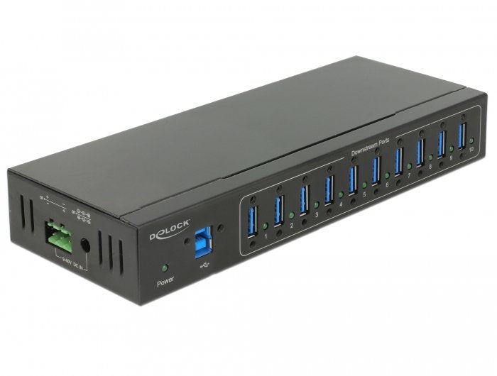 EAN 4043619639199 - DeLOCK 63919 hub de interfaz USB 3.2 Gen 1 (3.1 Gen 1) Micro-B 5000 Mbit/s Negro imagen 1