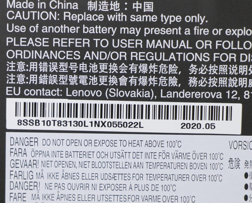 EAN 5704174384076 - Lenovo 5B10W13887 refacción para laptop Batería imagen 5