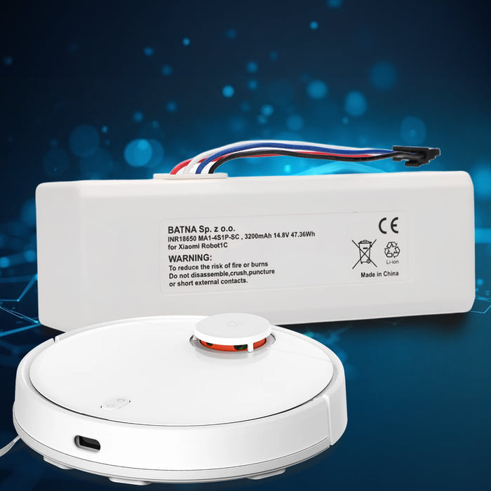 EAN 5906168635182 - Extralink Xiaomi Robot 1C P1904-4S1P-MM, 3200mAh, 47,36Wh | Baterij akumuliatorius | STYTJ01ZHM Mijia 1C  imagen 6