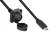 EAN 4014619881239 - Alcasa IC01-16U3102-005 cable USB USB 3.2 Gen 2 (3.1 Gen 2) 0,5 m USB C Negro imagen 1
