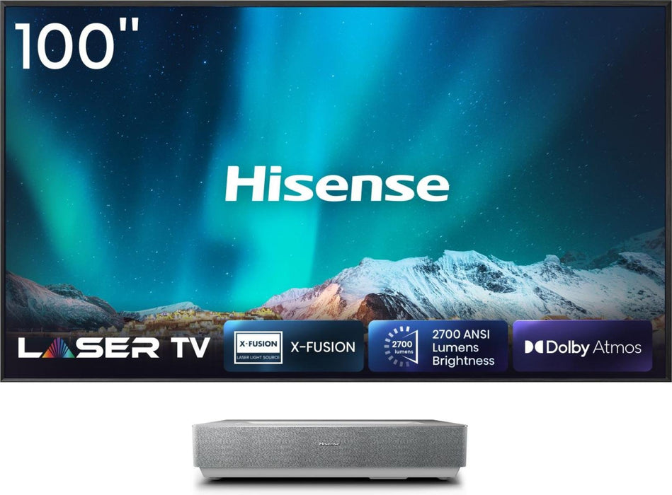EAN 6942351409559 - Hisense 100L5ND proyector de TV Proyector de alcance ultracorto 2700 lúmenes ANSI DLP UHD 4K (3840x2160)  imagen 1