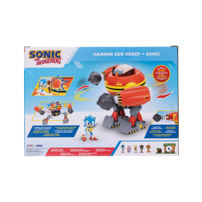 EAN 192995428157 - Hammer Egg Robot & Sonic Deluxe Playset imagen 10