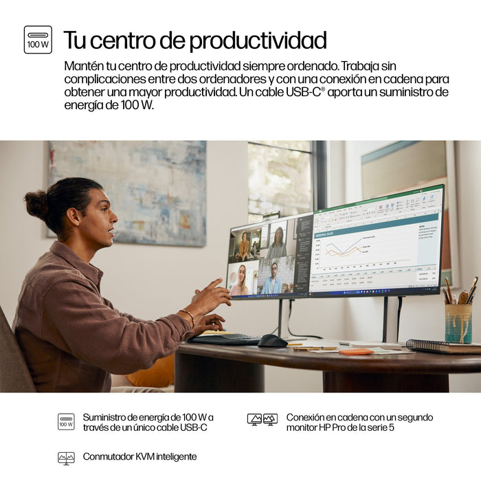 EAN 5715063749579 - HP Series 5 Pro 527pm pantalla para PC 68,6 cm (27") 2560 x 1440 Pixeles Quad HD LCD Negro imagen 8