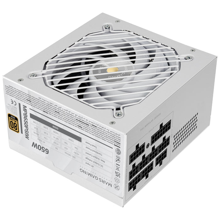 EAN 8435693115342 - Mars Gaming MPB650PSIW unidad de fuente de alimentación Blanco imagen 1