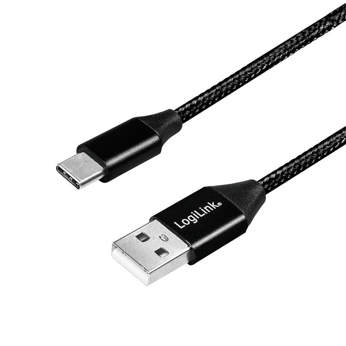 EAN 4052792052664 - LogiLink CU0139 cable USB USB 2.0 0,3 m USB A USB C Negro imagen 1