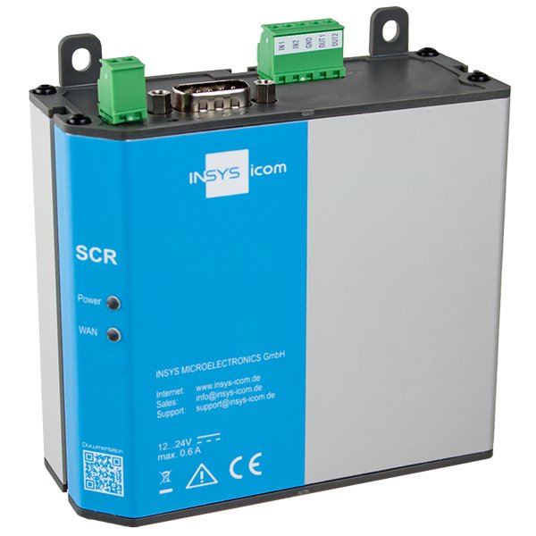 EAN 4022892000636 - Insys Microelectronics SCR-E300 pasarel y controlador 10, 100 Mbit/s imagen 1