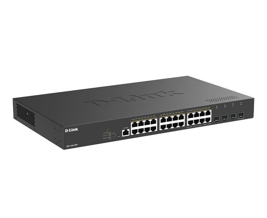 EAN 790069481062 - D-Link DGS-1250-28XP Gestionado L2+ Gigabit Ethernet (10/100/1000) Energía sobre Ethernet (PoE) Escritorio imagen 2