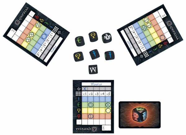 EAN 4007396019551 - Amigo 01955 juego de tablero Wizard Würfelspiel 20 min Juego De Cartas Táctico imagen 4