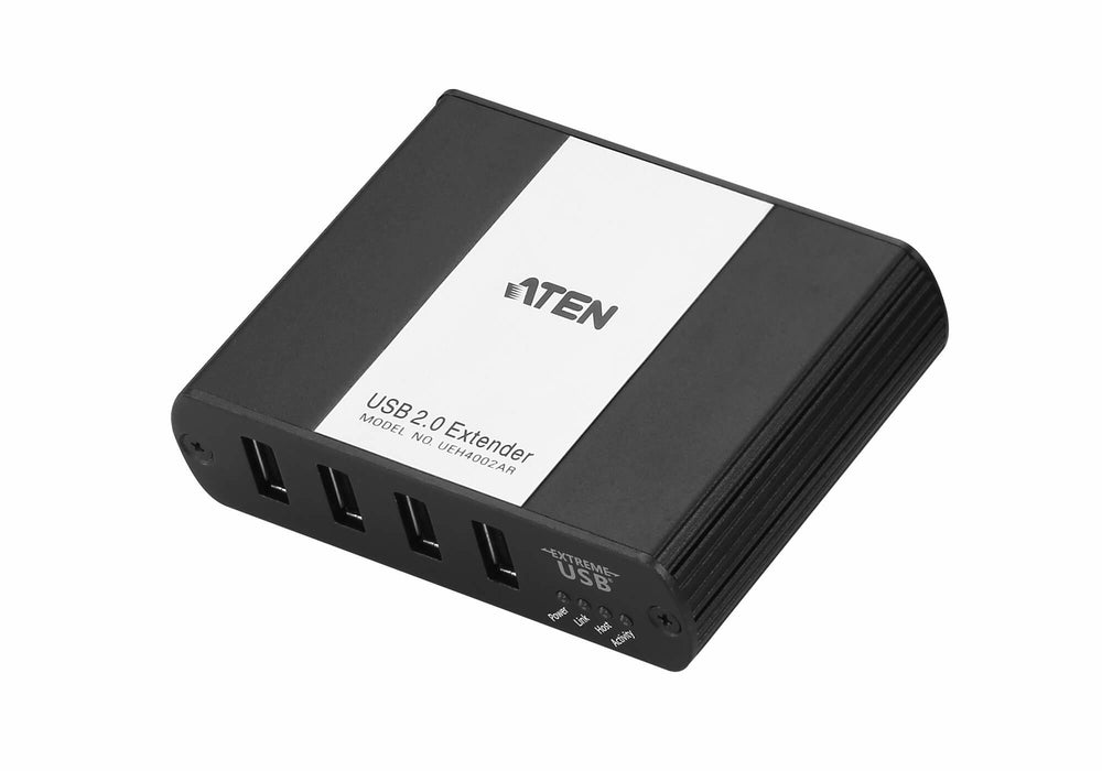 EAN 4719264645938 - ATEN UEH4002A-AT-G extensor audio/video Transmisor y receptor de señales AV Negro, Blanco imagen 5