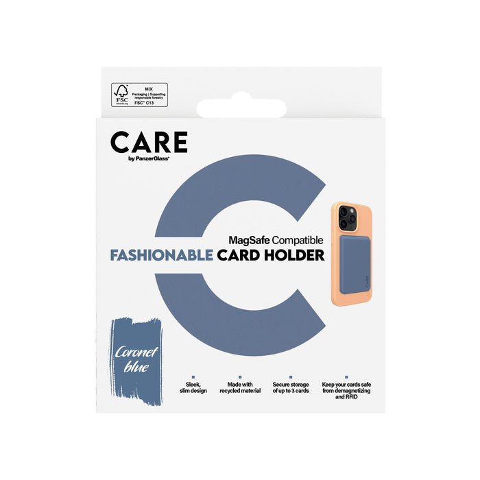 EAN 5715685011207 - PanzerGlass CARE™ by ® Card Holder Blue iPhone funda para teléfono móvil Azul imagen 3