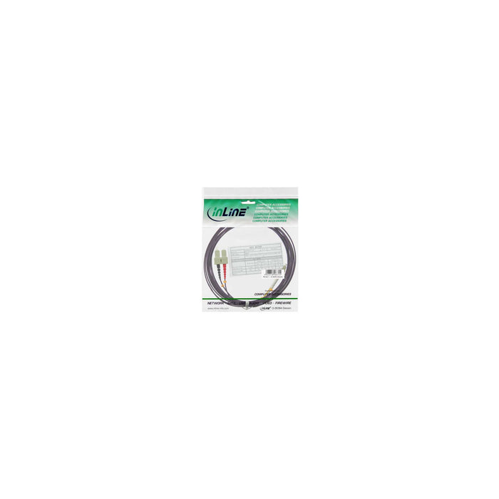 EAN 4043718248377 - InLine 88647P Cable de fibra óptica e InfiniBand 7,5 m 2x LC 2x SC Púrpura imagen 2