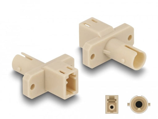 EAN 4043619879397 - DeLOCK 87939 adaptador de fibra óptica LC/ST 1 pieza(s) Beige imagen 1