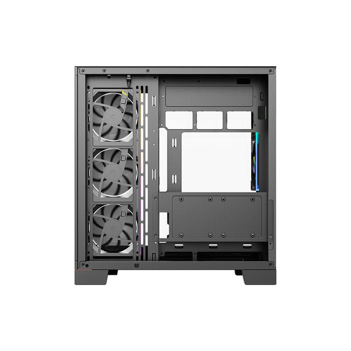 EAN 6978262011994 - XYZ Gabinete Neutrón X Pro, Midi-Tower, ATX/Micro-ATX/ITX, USB 3.0, sin Fuente, 5 Ventiladores Instalados imagen 10