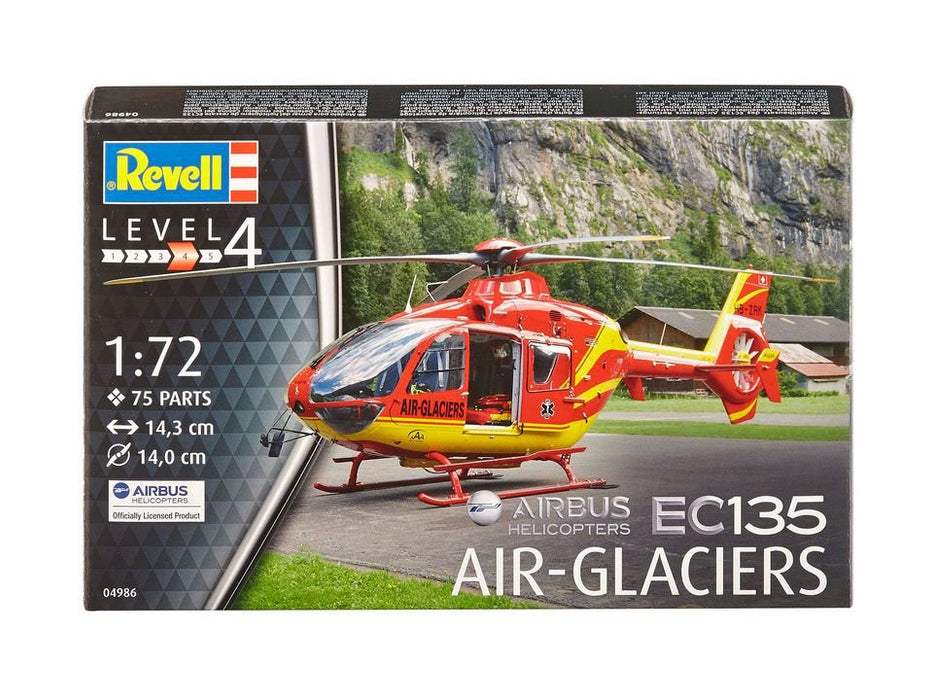 EAN 4009803049861 - Revell EC135 Air-Glaciers Maqueta de helicóptero de combate Kit de montaje 1:72 imagen 5