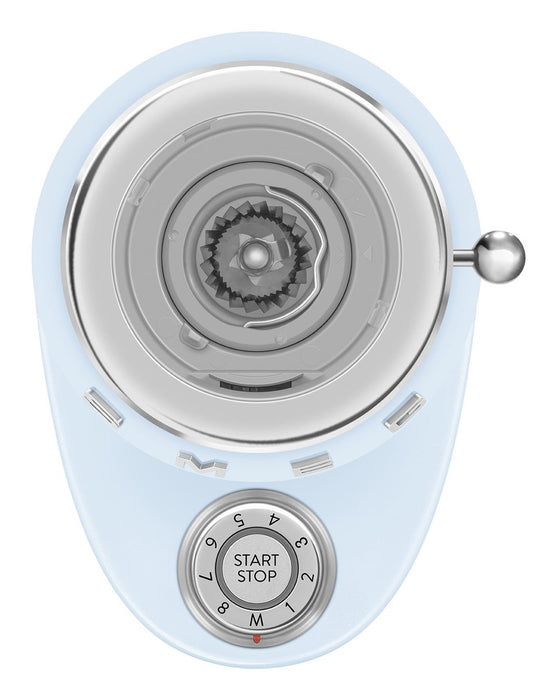 EAN 8017709355289 - Smeg CGF03PBEU molinillo de café 150 W Azul imagen 9