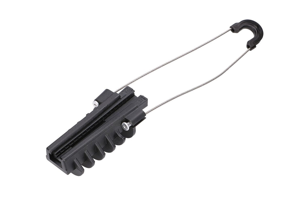 EAN 5902560362572 - Extralink ANCHORING CLAMP PA6-9 abrazadera para cable Negro, Acero imagen 2