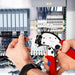 EAN 4003773088097 - Knipex 97 53 19 crimpadora Herramienta para prensar Negro, Azul, Rojo imagen 8