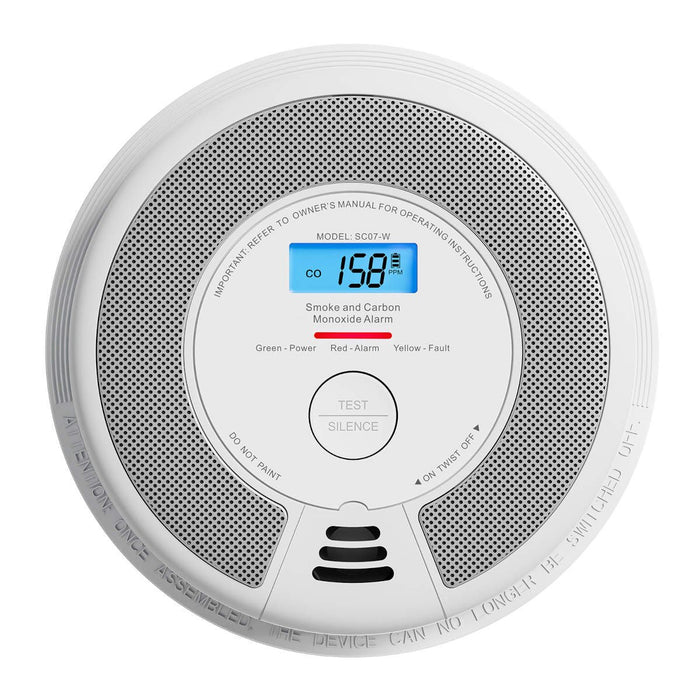 EAN 0810194780219 - X-Sense SC07-W detector de humo Detector de monóxido de carbono Interconectables Inalámbrico imagen 1