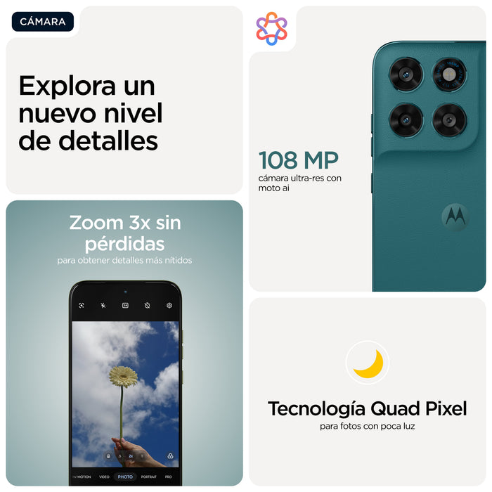 EAN 840493617190 - Motorola moto g77 17,3 cm (6.8") Ranura híbrida Dual SIM Android 16.0 5G USB Tipo C 8 GB 512 GB 5200 mAh V imagen 6