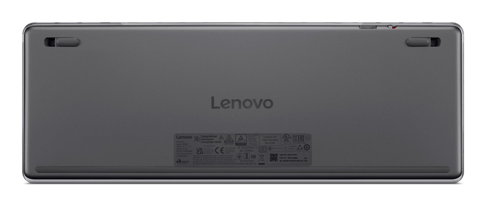 EAN 195892144199 - Lenovo 4Y41V37355 teclado Hogar / Oficina USB + RF Wireless + Bluetooth Alemán Gris imagen 6