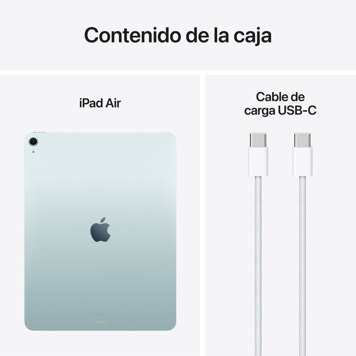 EAN 0195949976575 - Apple iPad Air Apple M 256 GB 33 cm (13") 8 GB Wi-Fi 6E (802.11ax) iPadOS 18 Azul imagen 10
